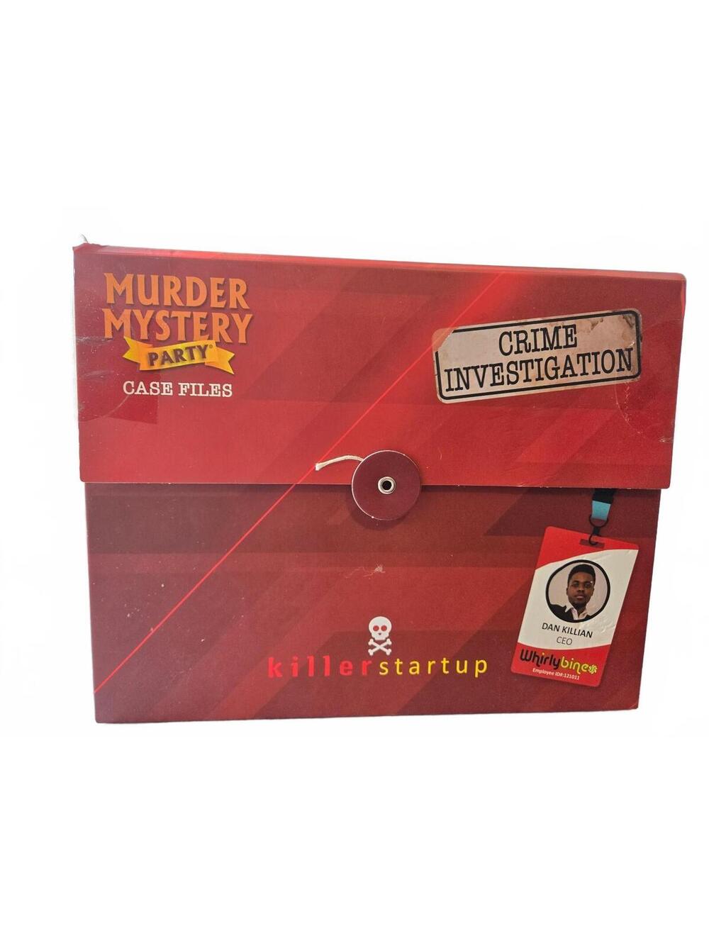 Murder Mystery Party: Killer Startup / University Games / Crime Case File Game